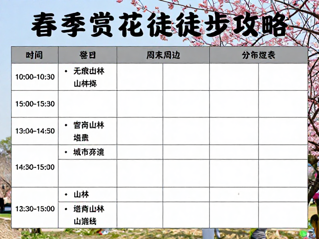 安全规范与无痕山林准则