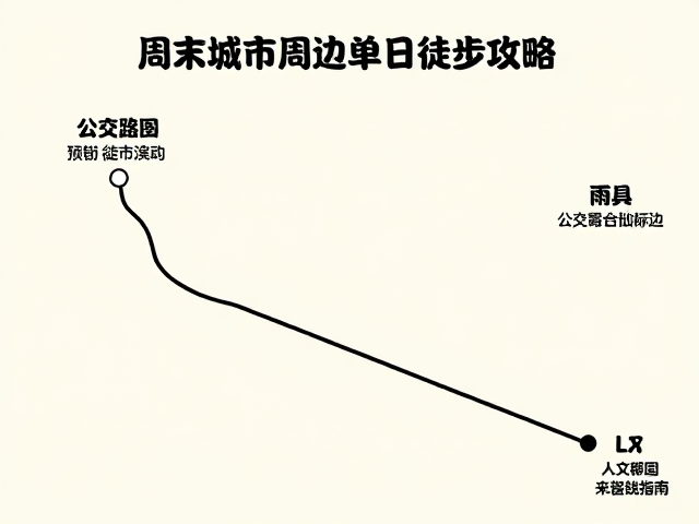 周末城市周边单日徒步攻略，公交接驳路线与雨具必备指南