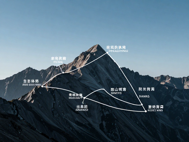 户外进阶攻略,山峰登顶详细路线,营地预约指南