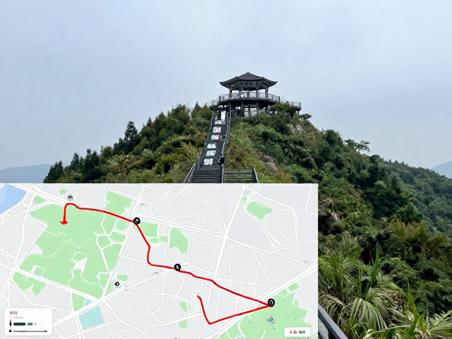 沿途自然景观与补给点探索