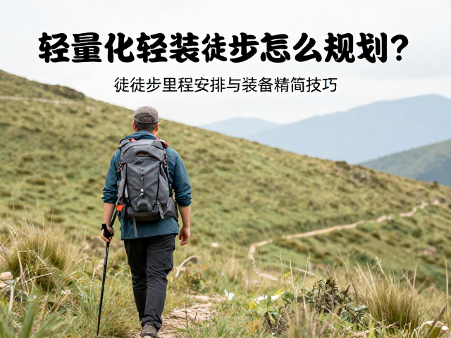 轻量化轻装徒步怎么规划？详解徒步里程安排与装备精简技巧