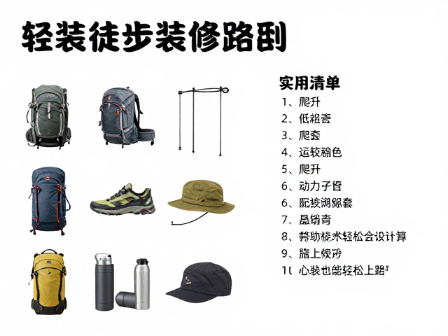 多功能装备的配置原则与实用清单
