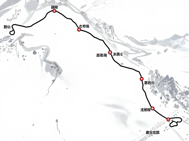 雪山接近路线迷路风险:地形识别与导航策略