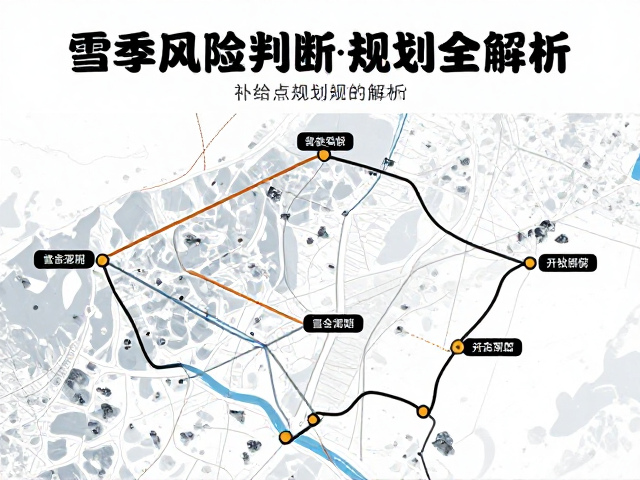 重装露营徒步攻略,雪季风险判断与补给点规划全解析