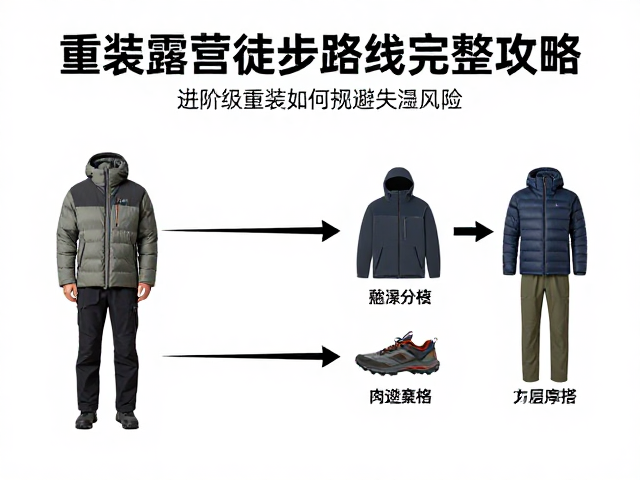 重装露营徒步路线完整攻略,进阶级重装如何规避失温风险