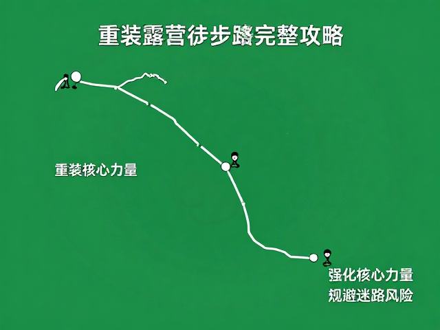 重装露营徒步路线完整攻略,强化核心力量,规避迷路风险