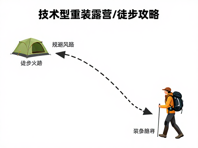 技术型重装露营徒步攻略,如何规避迷路风险?完整路线解析