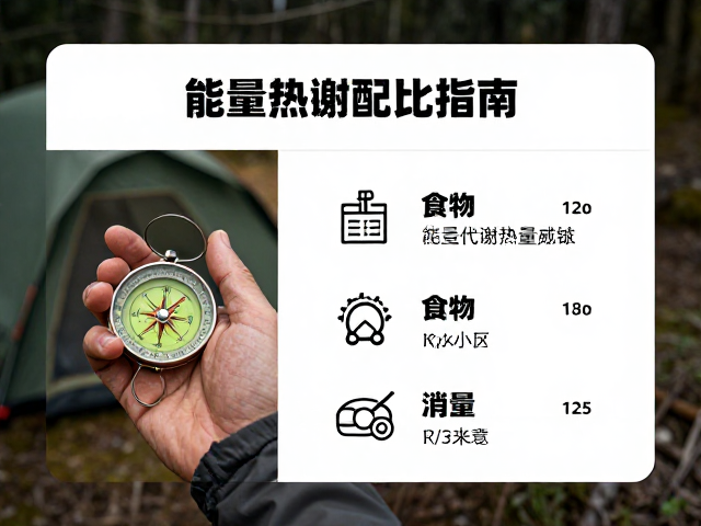 高强度运动下的能量代谢与食物配比