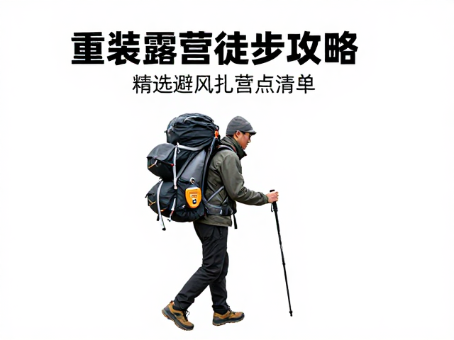 重装露营徒步攻略,精选避风扎营点与头灯备用电池清单