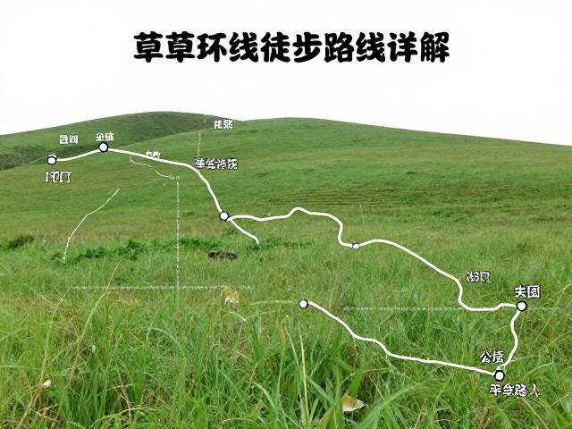 草甸环线徒步攻略,头灯必备与完整闭环路线详解