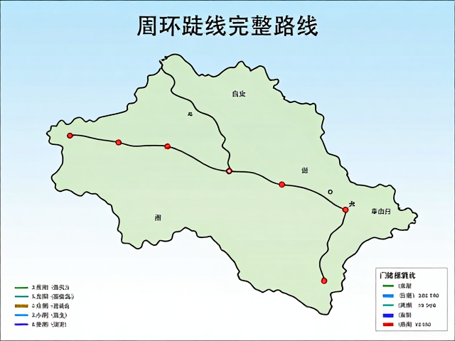 分段路线与关键节点