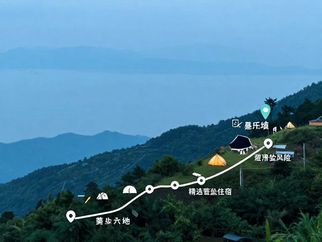 营地选址与住宿资源匹配