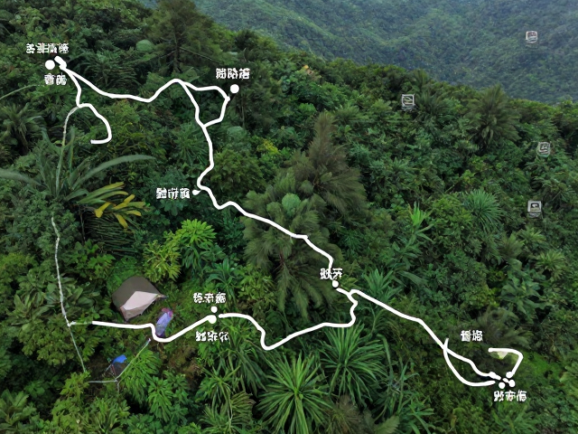 徒步路线规划与风险评估