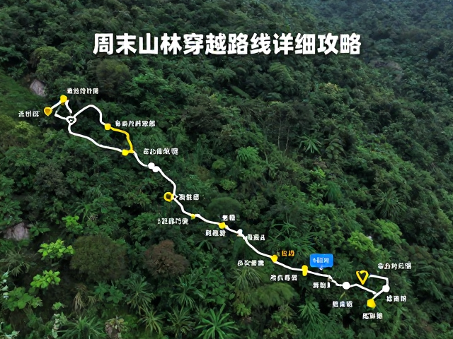 路线关键节点与行进细节