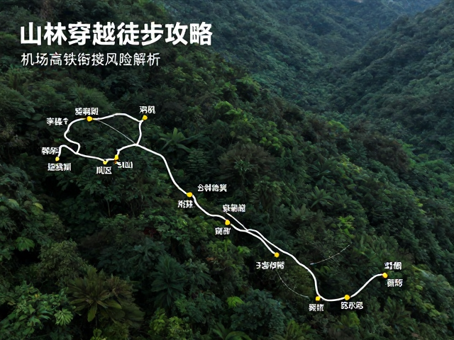 山林穿越徒步攻略，爬升训练，机场高铁衔接全解析