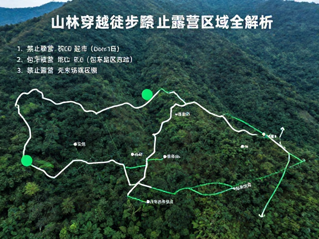 禁止露营区域的划定逻辑与合规要求
