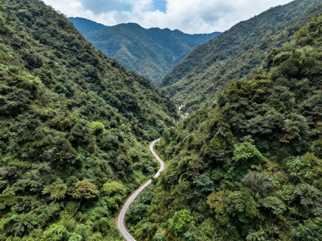 高风景指数路线的自然地貌特征