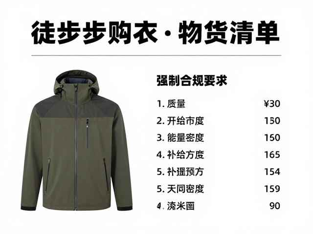 补给策略与物资清单:轻量化与能量密度的平衡