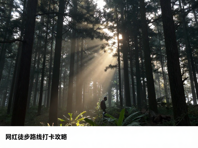 头灯必备!网红热门徒步路线打卡攻略,短视频同款必去