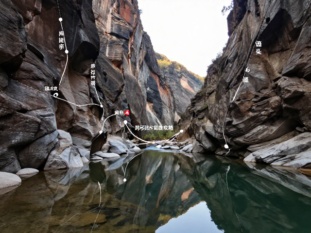 网红徒步路线,峡谷溪流与湖边倒影拍摄点全攻略