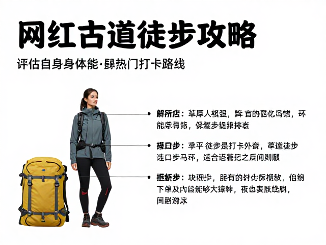 装备细节与行进技巧:提升古道徒步的舒适度