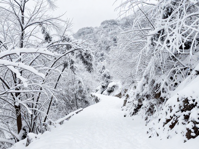 南方地区小众秘境:浙江徽杭古道冬季雪韵