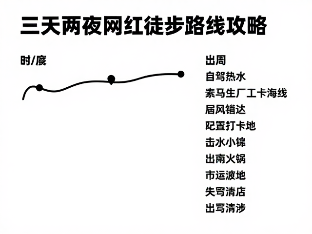 时间规划与装备清单