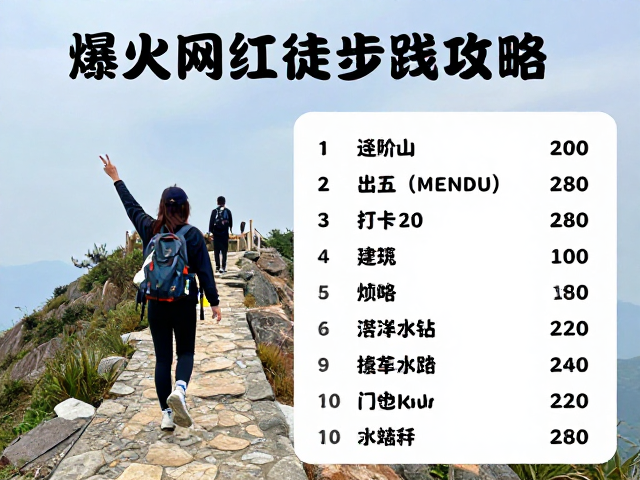 热门打卡点与实景特征