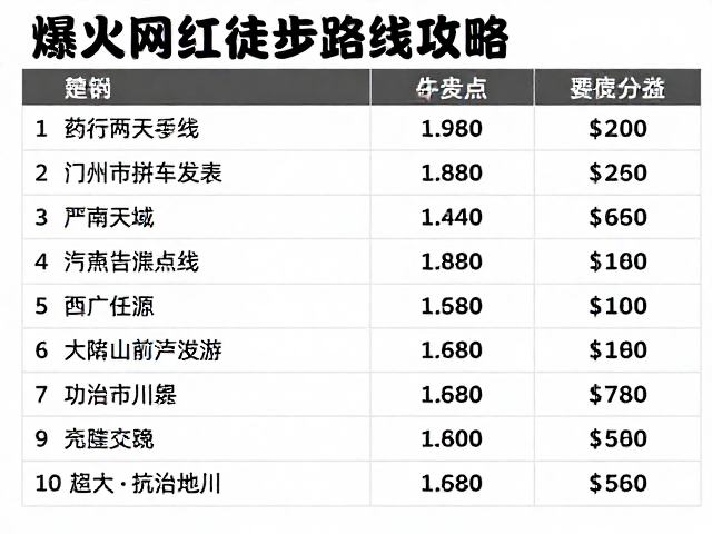 交通方式与拼车费用明细