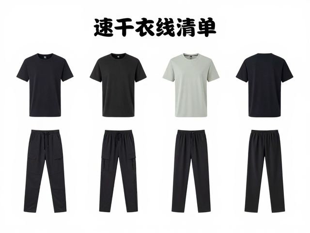基础装备清单：速干与防护的核心