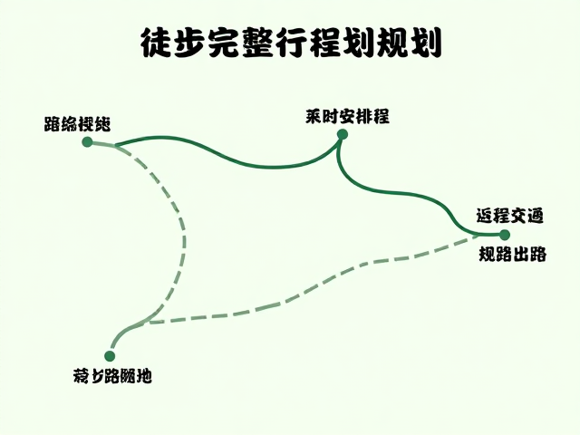 徒步完整行程规划,如何安排返程交通与规避迷路风险