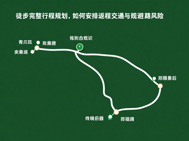关键路标识别与环境感知训练