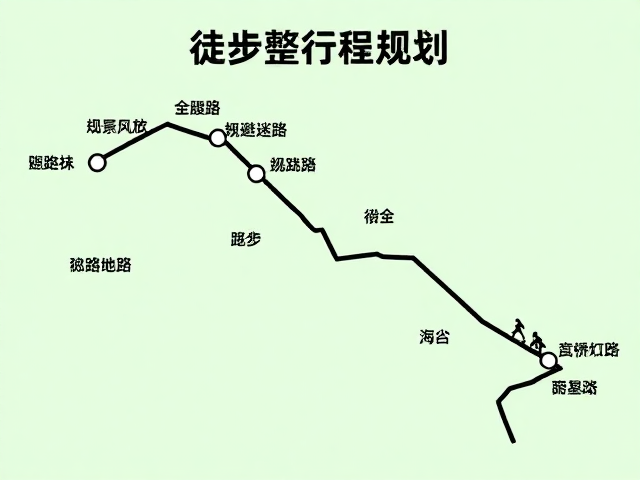 路线勘察与风险评估逻辑