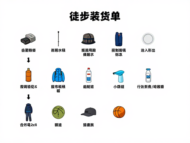 户外领队详解,徒步完整行程规划方案,规避迷路风险