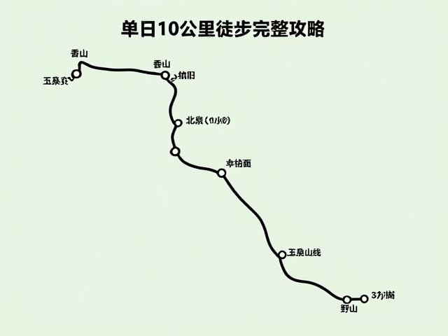 单日10公里徒步完整攻略,含详细行程规划与终点返程安排