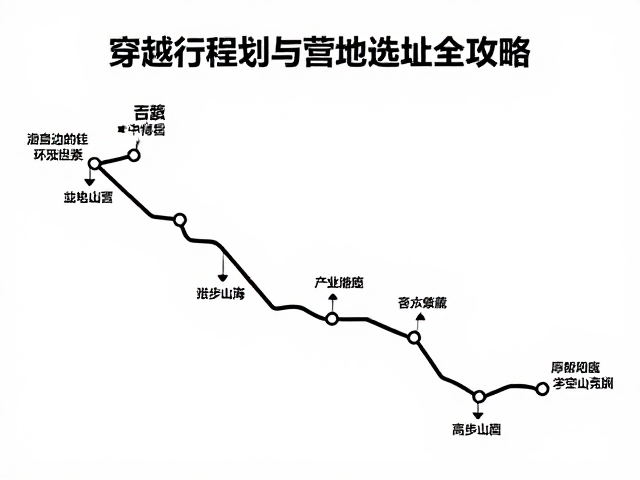 路线勘察与关键节点的数据化规划