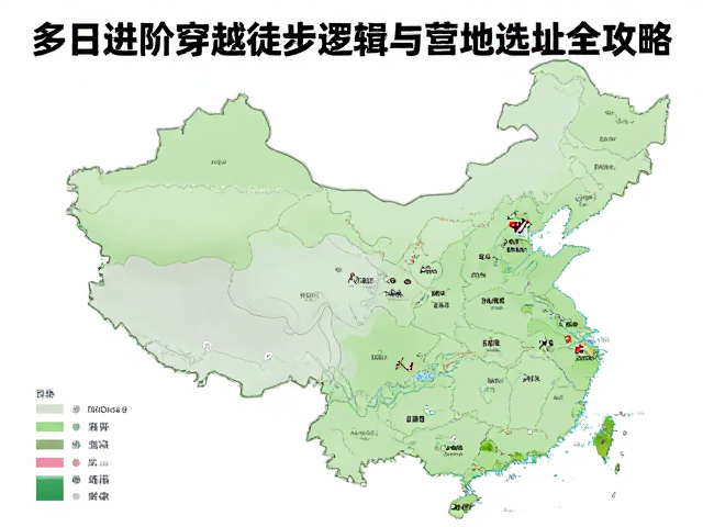 营地选址的地理逻辑与安全评估