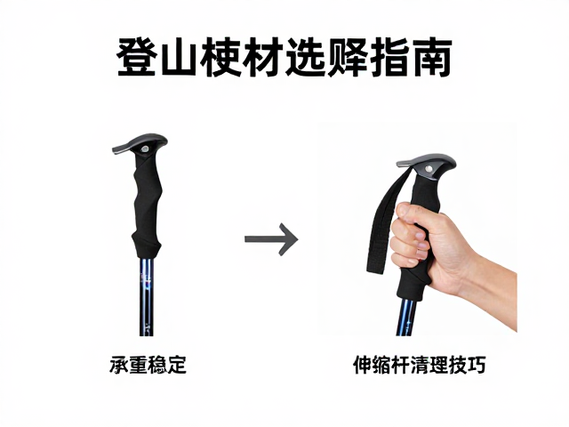 登山杖选购指南,承重稳定与伸缩杆清理技巧