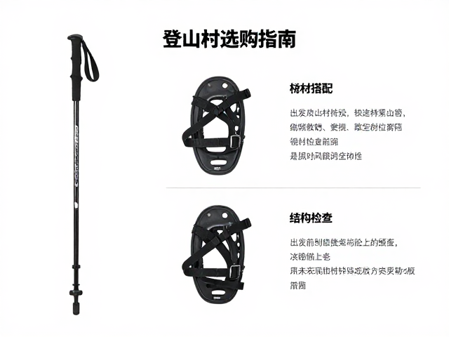 登山杖选购指南,雪托搭配与出发前锁紧检查全攻略