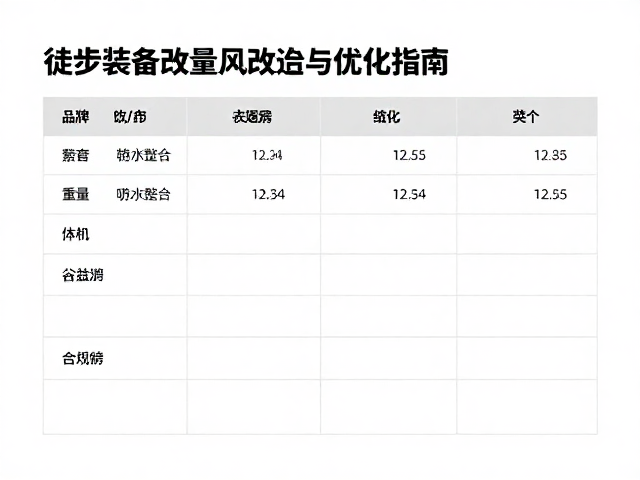 炊事与饮水:功能整合与替代方案