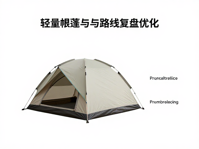 轻量帐篷选择与路线复盘优化