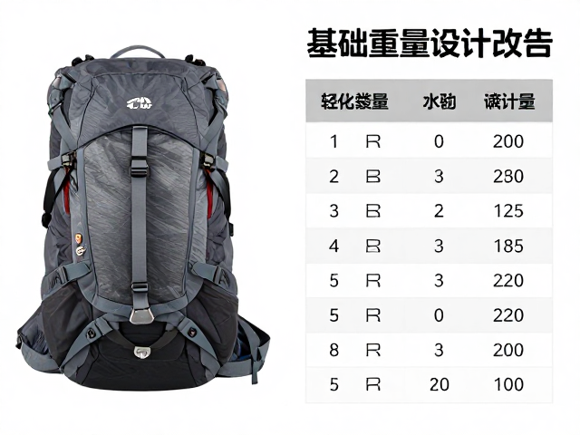 徒步装备轻量化改造,基础重量计算与体积优化完整思路