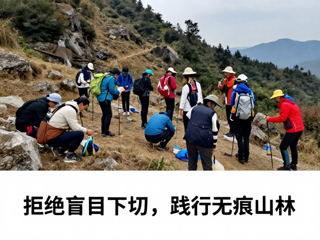 徒步登山安全规范，拒绝盲目下切，践行无痕山林