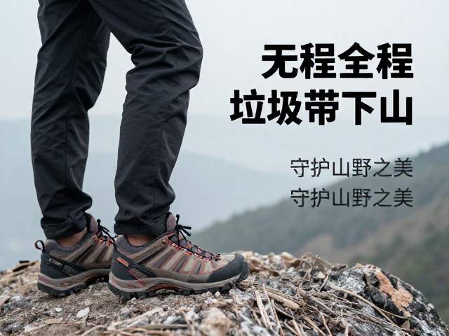 徒步登山全程安全规范，选对登山鞋，垃圾带下山，守护山野之美