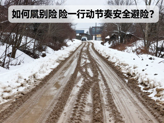 春季融雪泥泞路险,如何识别风险并统一行动节奏安全避险?