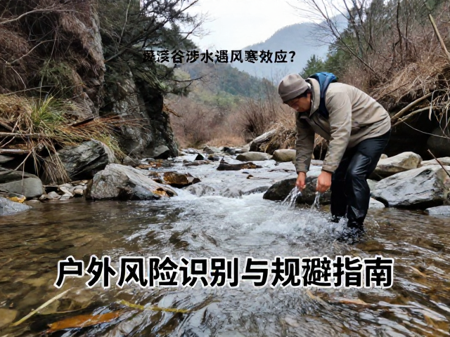 溪谷涉水遇风寒效应?户外风险识别与规避指南
