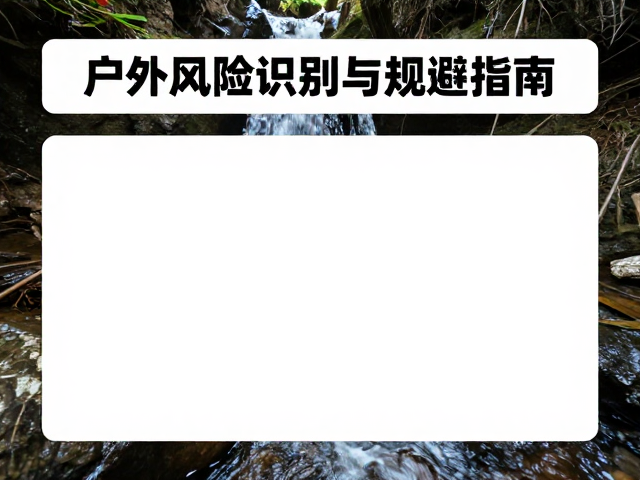 风险识别的关键指标
