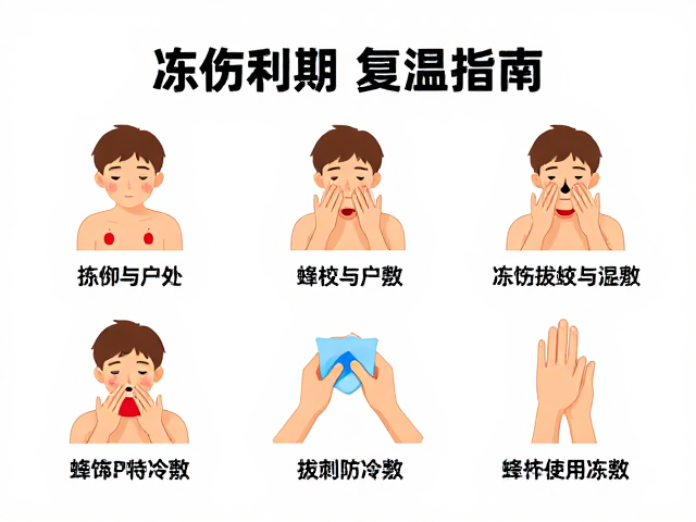 冻伤初期的识别与保护