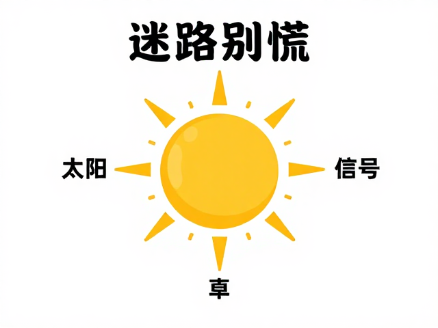 迷路后的心理建设与待援策略