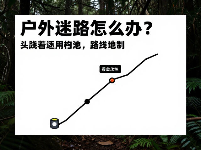 户外迷路怎么办？头灯备用电池，路线规划，冷静自救指南